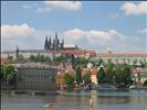 Vltava and Castle, Prague